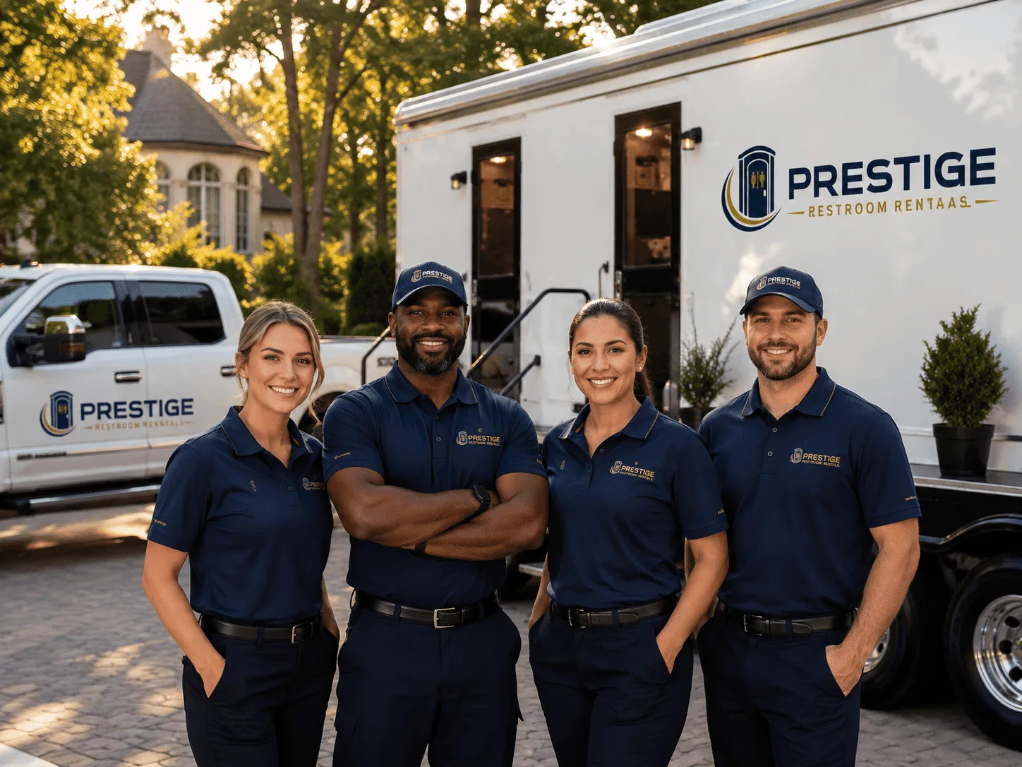 Trusted Luxury Portable Restrooms company in Evansport, OH